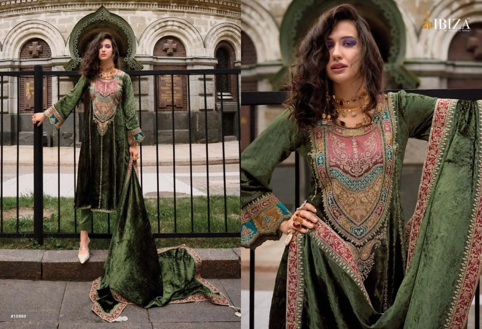 Ibiza Arasik Embroidered Salwar Kameez Collection