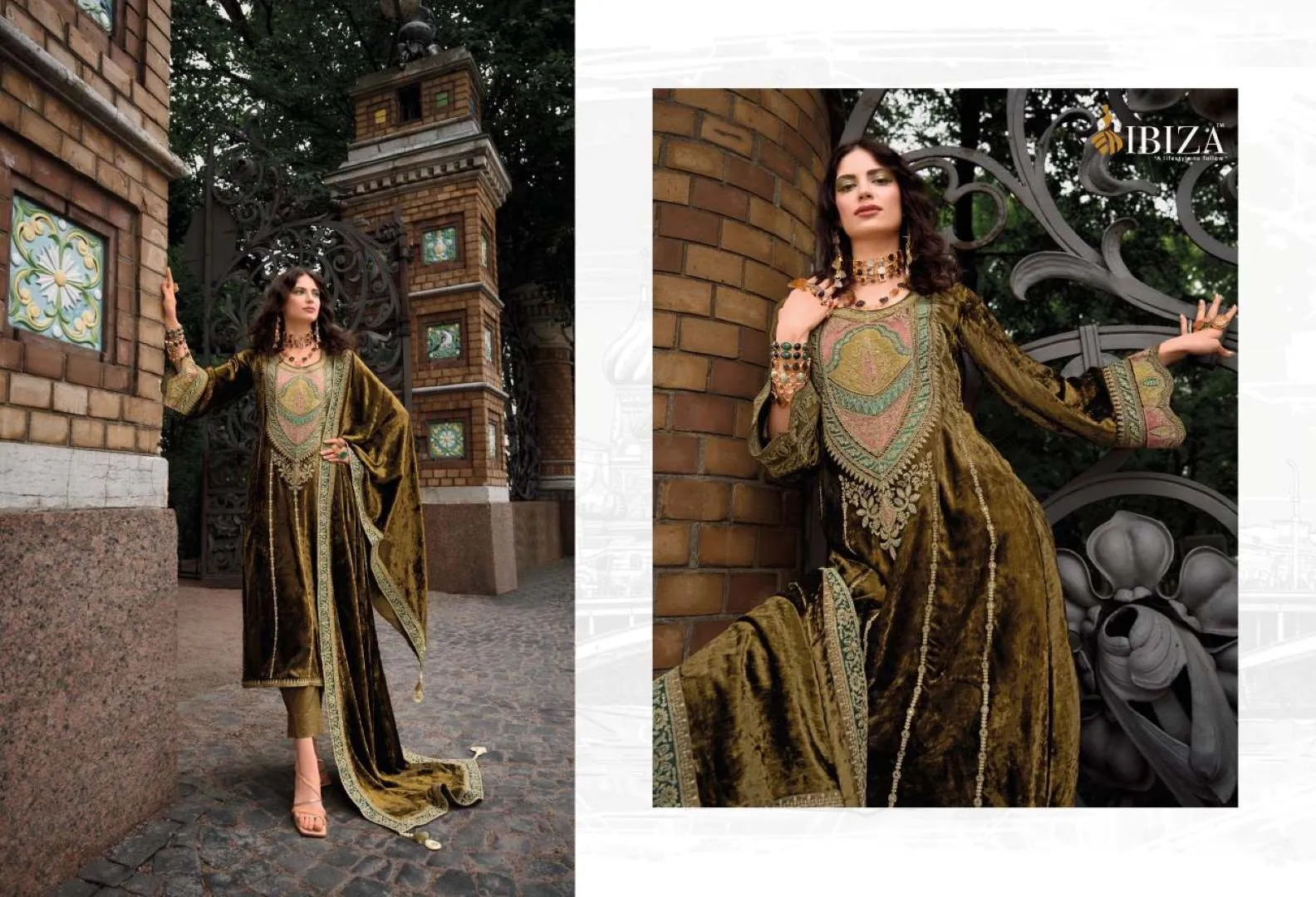 Ibiza Arasik Embroidered Salwar Kameez Collection