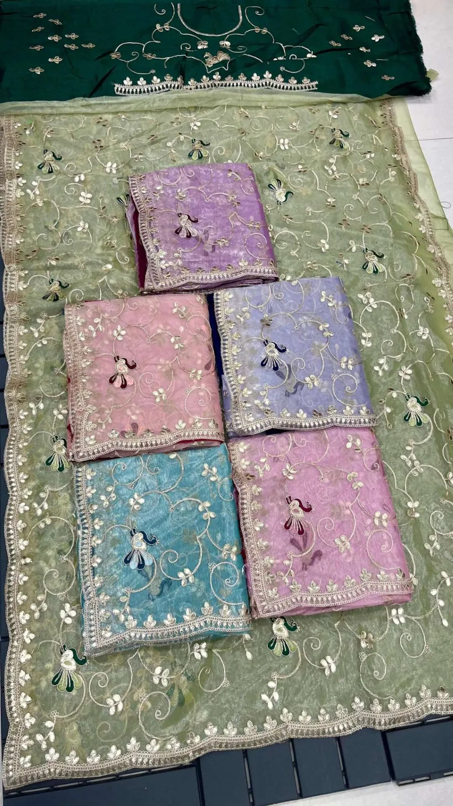 Karishma Amba 2 Pure Tissue Silk Saree Online - Image 6