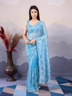 Kiara Kohinoor2 Net Saree With Embroidery Saree Latest Design