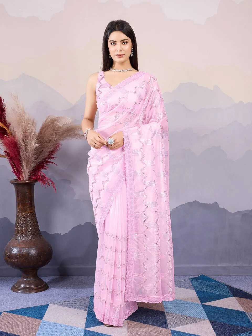 Kiara Kohinoor2 Net Saree With Embroidery Saree Latest Design