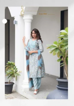 Mystic 9 Shagun Vol 7 Kurti Bottom With Dupatta Collection