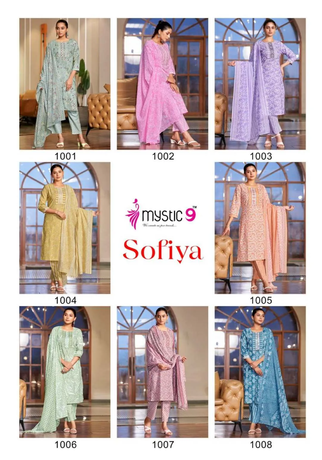 Mystic 9 Sofiya Kurti Bottom With Dupatta Collection - Image 6