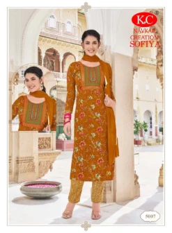 Navkar KC Sofiya Vol 5 Readymade Party Wear Collection