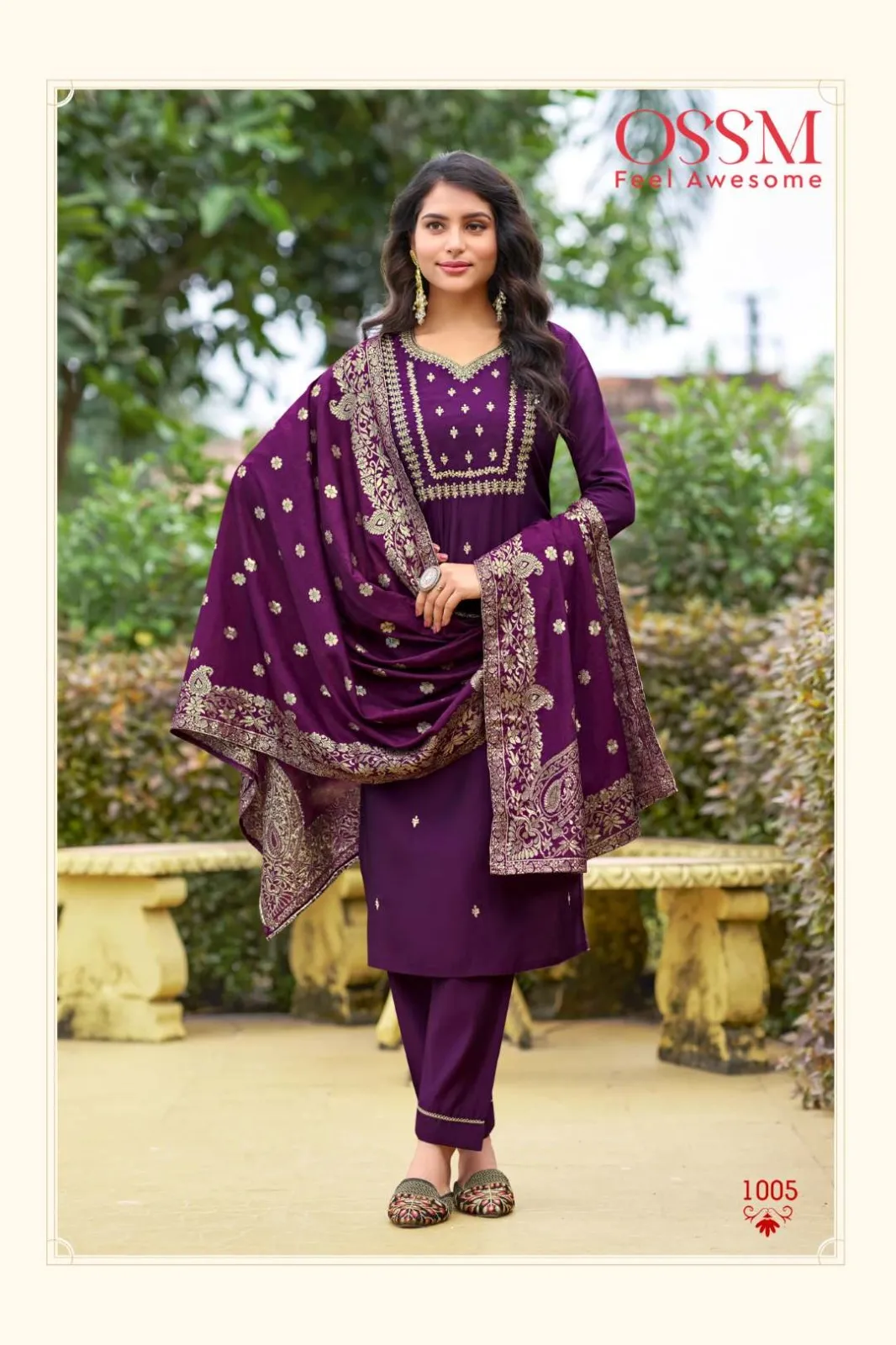 Ossm Monalisa Vol 4 Top Bottom With Dupatta Collection