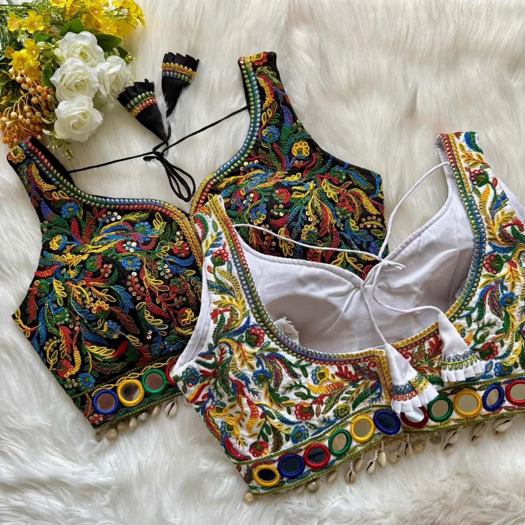 Priyal Vol 45 Heavy party Wear Readymade Blouse New Back Design - Image 5