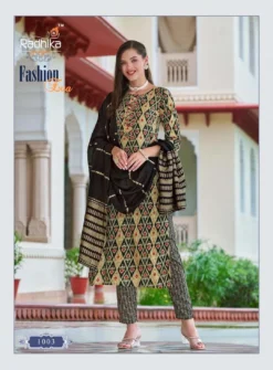 Radhika Fashion Eva Vol 1 Kurti Bottom With Dupatta Collection