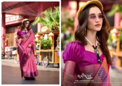 Rajpath Rangoli Art Pure Banarasi Silk Saree Wholesale