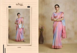 Rajpath Watermelon Silk Art Silk Zari Saree Under 1500