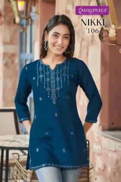 RangmayaNikki Short Kurti Under 500