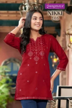 RangmayaNikki Short Kurti Under 500