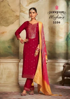 Rangoon Meghana Vol 2 Kurti Bottom With Dupatta Collection