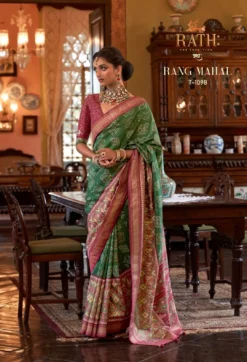 Rath Rang Mahal Festival Wear Silk Saree Under 2000