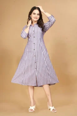 Rm Heavy Aline Kurti Fancy Cotton Collection Wholesale