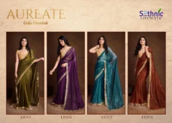 Sethnic Aureate Party Wear Saree Under 1000