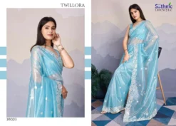 Sethnic Twillora Designer Saree Wholesale