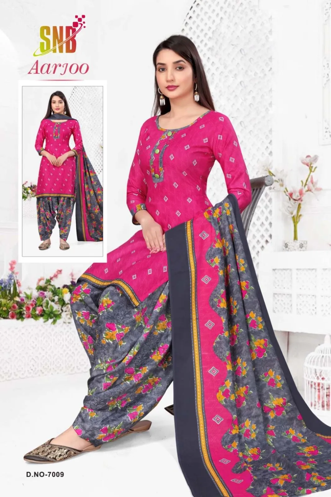 SNB Aarjoo Vol 07 Patiyala Kurti Wholesale Catalog - Image 5