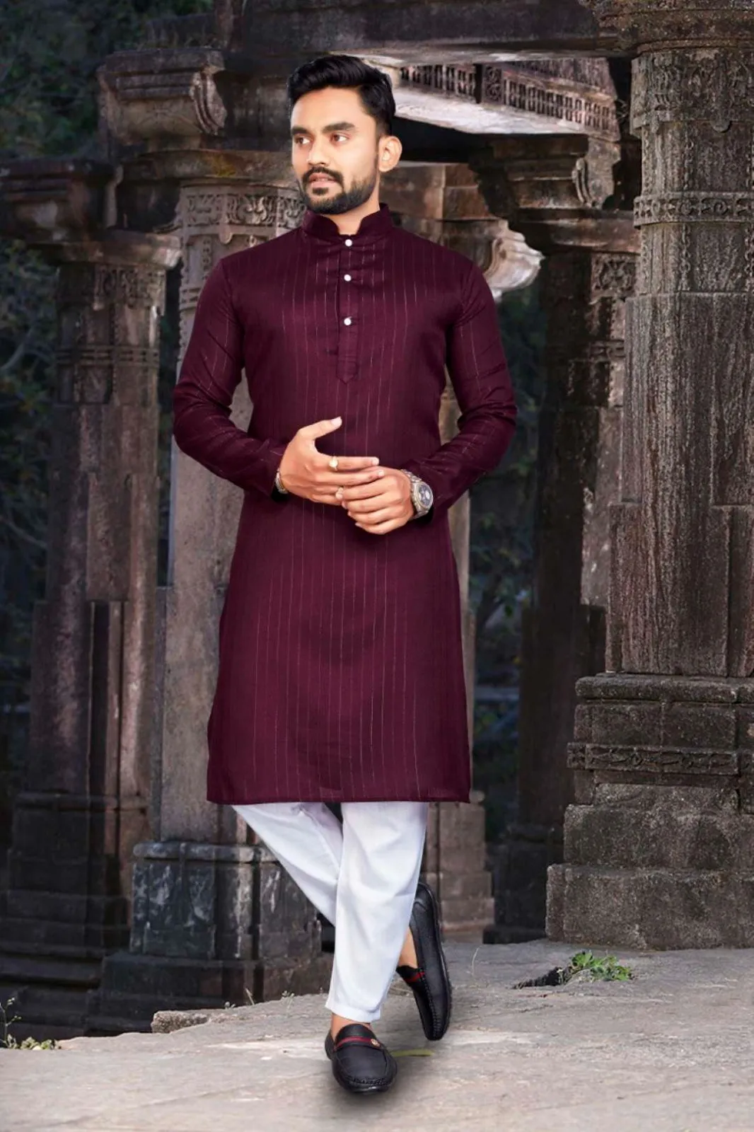 SPK Vol 01 Kurta Pajama Plain Daily Wear Collection - Image 2