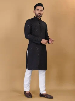 SPK Vol 08 Manyawar Kurta Pajama With Sequence Design