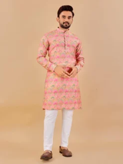 SPK Vol 14 Kurta Pajama With Cotton Foil Print New Design