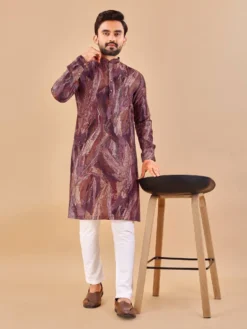 SPK Vol 15 Kurta Pajama With Cotton Foil Print Latest Collection
