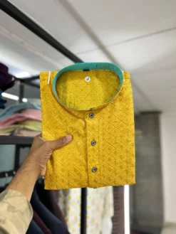 SPK Vol 24 Kurta Pajama Cotton Sequence Work Wholesale Collection