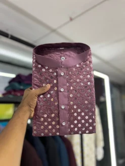 SPK Vol 26 Kurta Pajama Cotton Sequence Work Wholesale