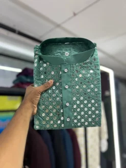 SPK Vol 26 Kurta Pajama Cotton Sequence Work Wholesale