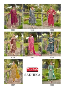 Taniksh Sadhika Vol 1 Printed Kurti Bottom With Dupatta Wholesale