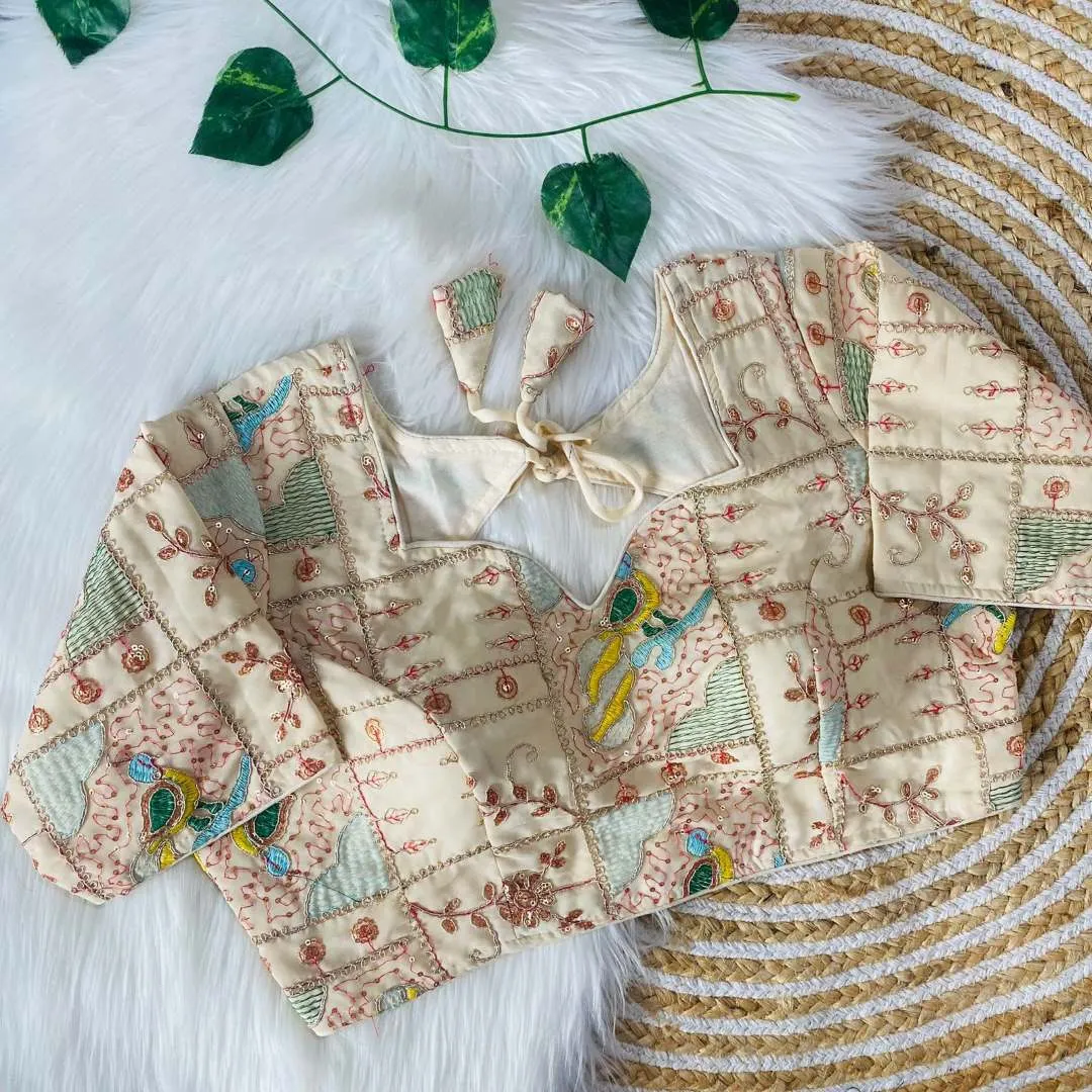 Vf Designer Wedding Readymade Blouse Latest Collection