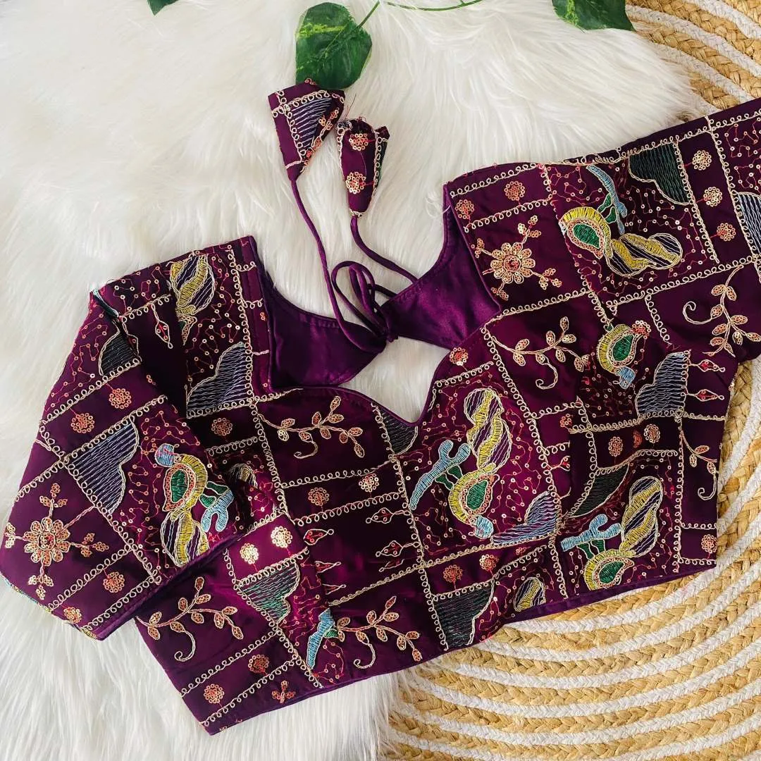 Vf Designer Wedding Readymade Blouse Latest Collection