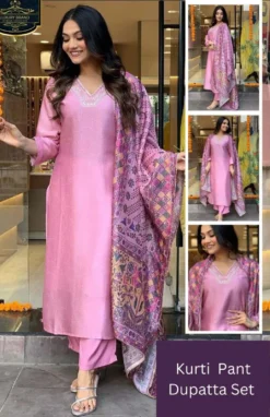 Vita Vol 19 Kurti Pant With Fancy Dupatta New Collection