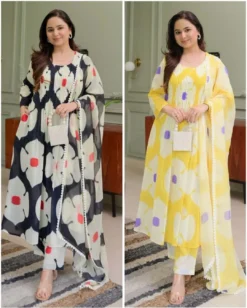 Yasu Vol 32 Cotton Readymade Suit New Collection