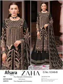 Zaha Afsara Vol 3 Georgette Pakistani Salwar Kameez Collection