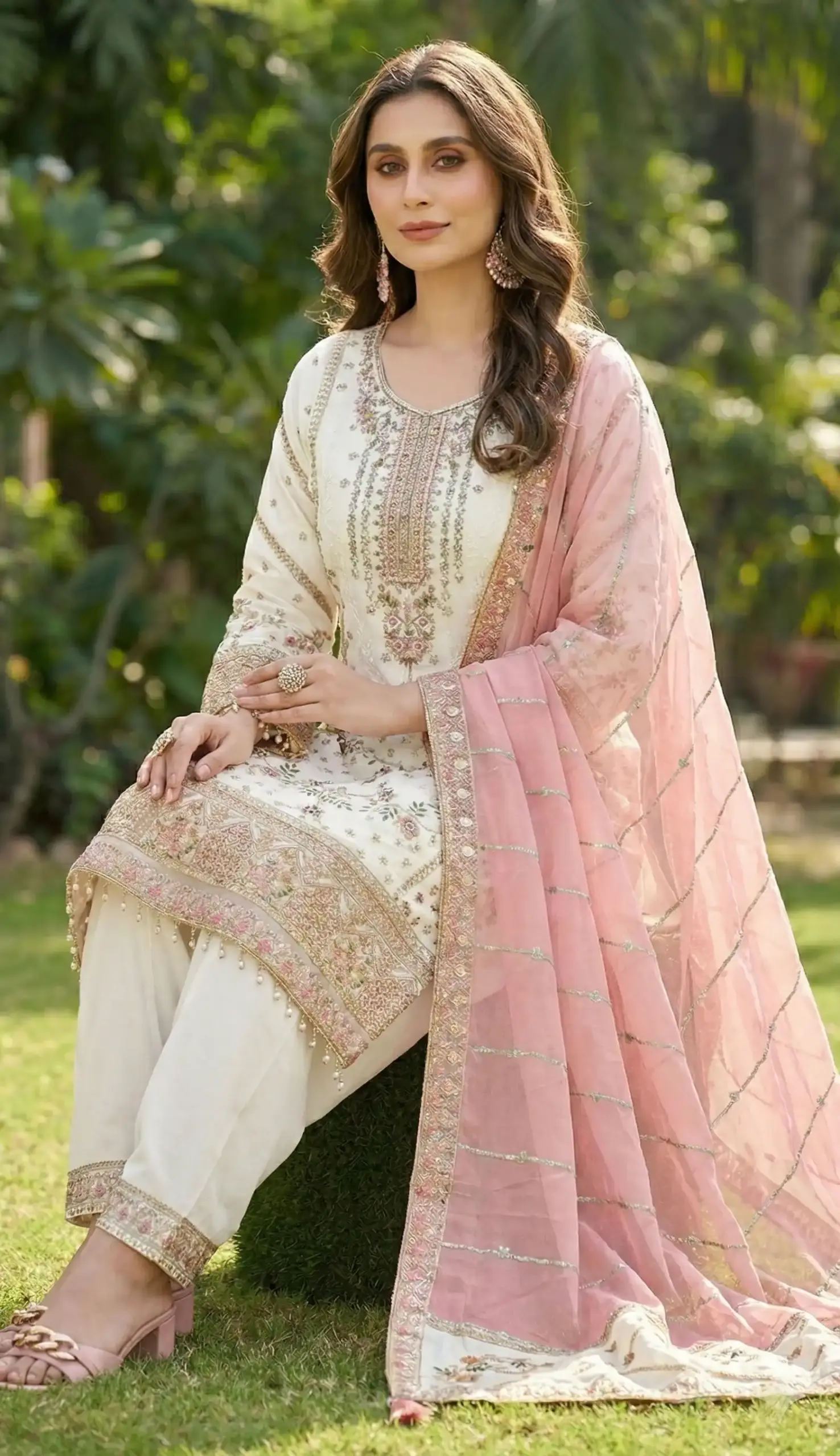KB 4301 Pakistani Dress Material Eid Collection Wholesale
