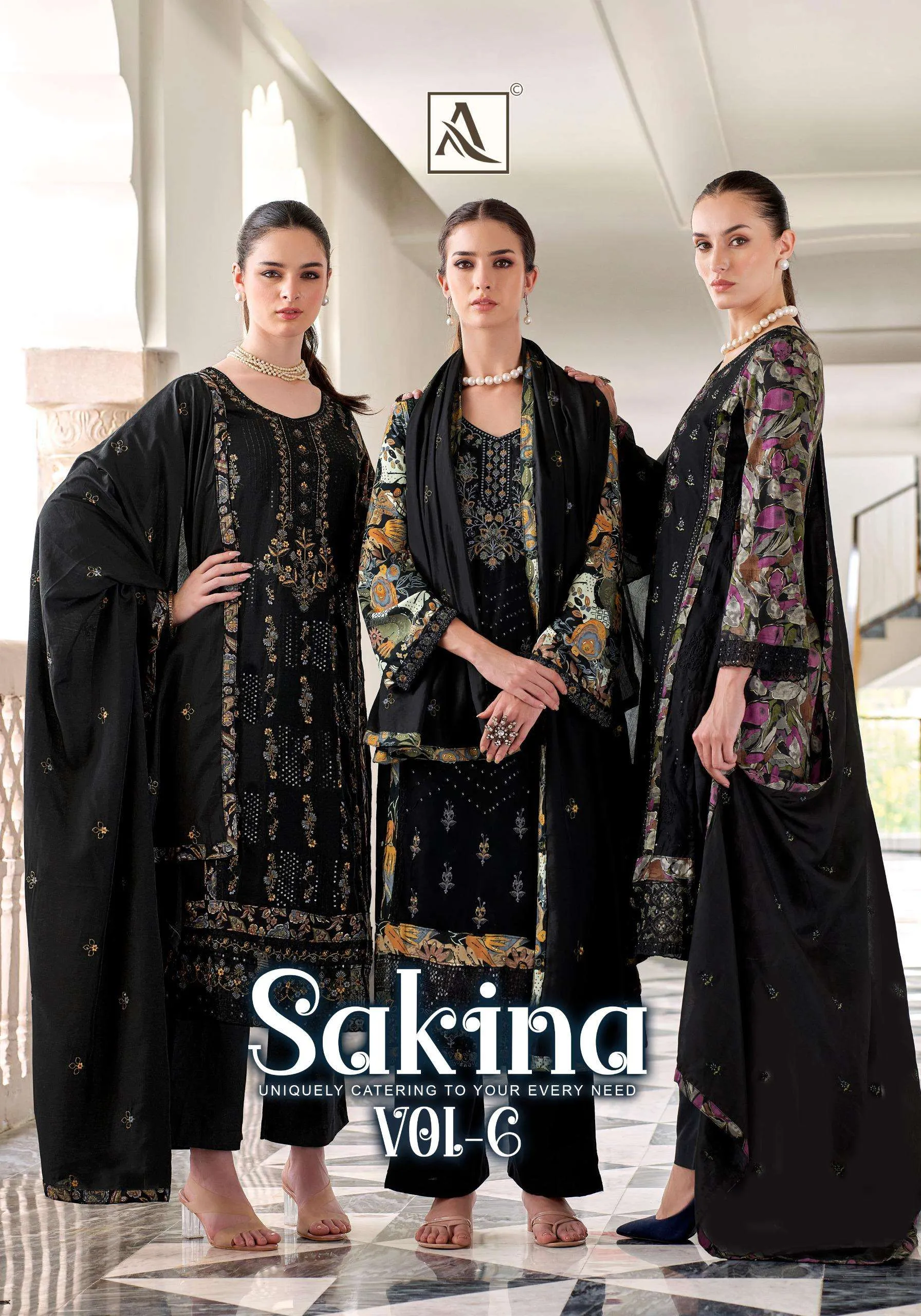 Alok Suits Sakina Vol 6 Semi Stitched Suits