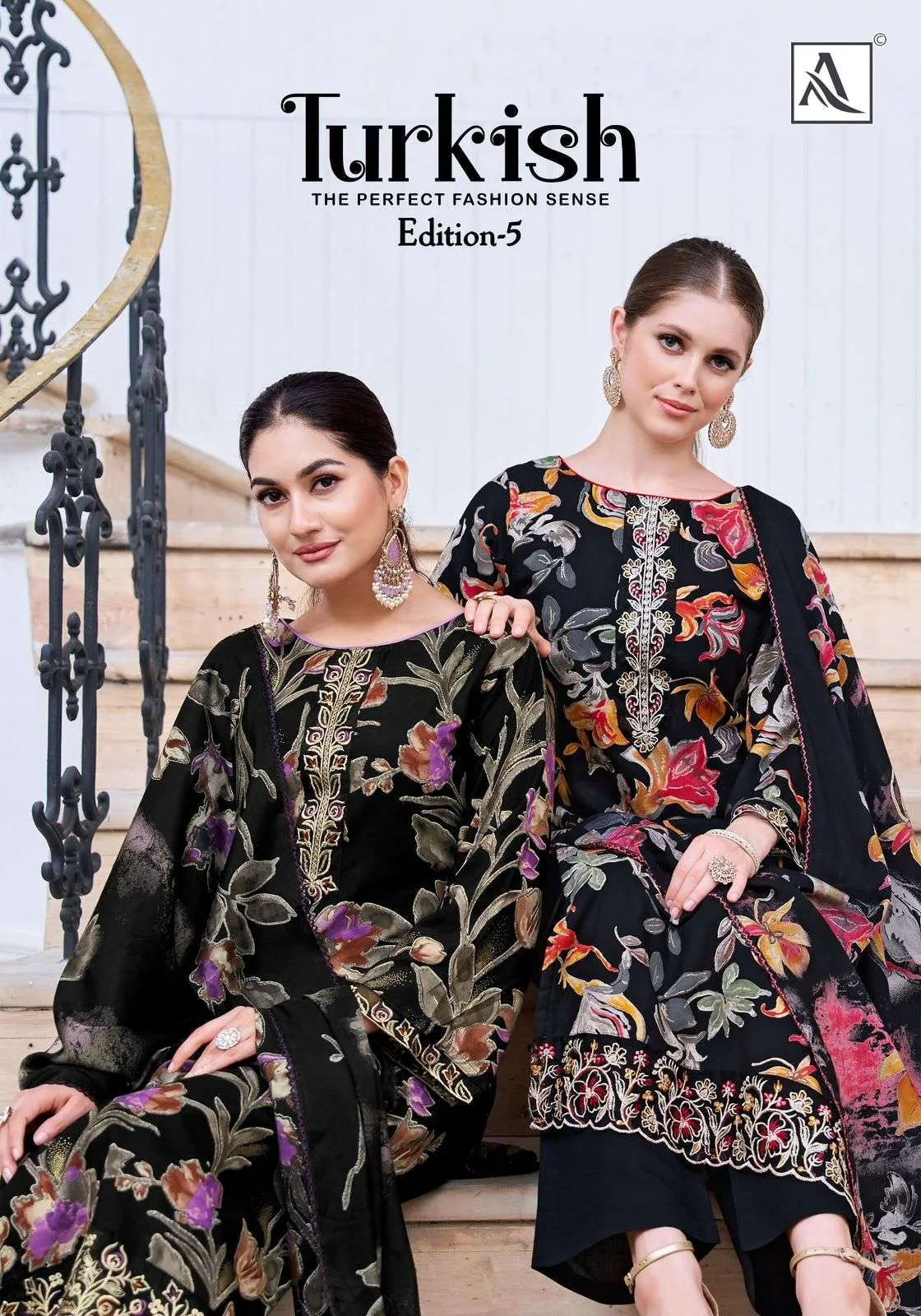 Alok Suits Turkish Edition 5 Semi Stitched Suits