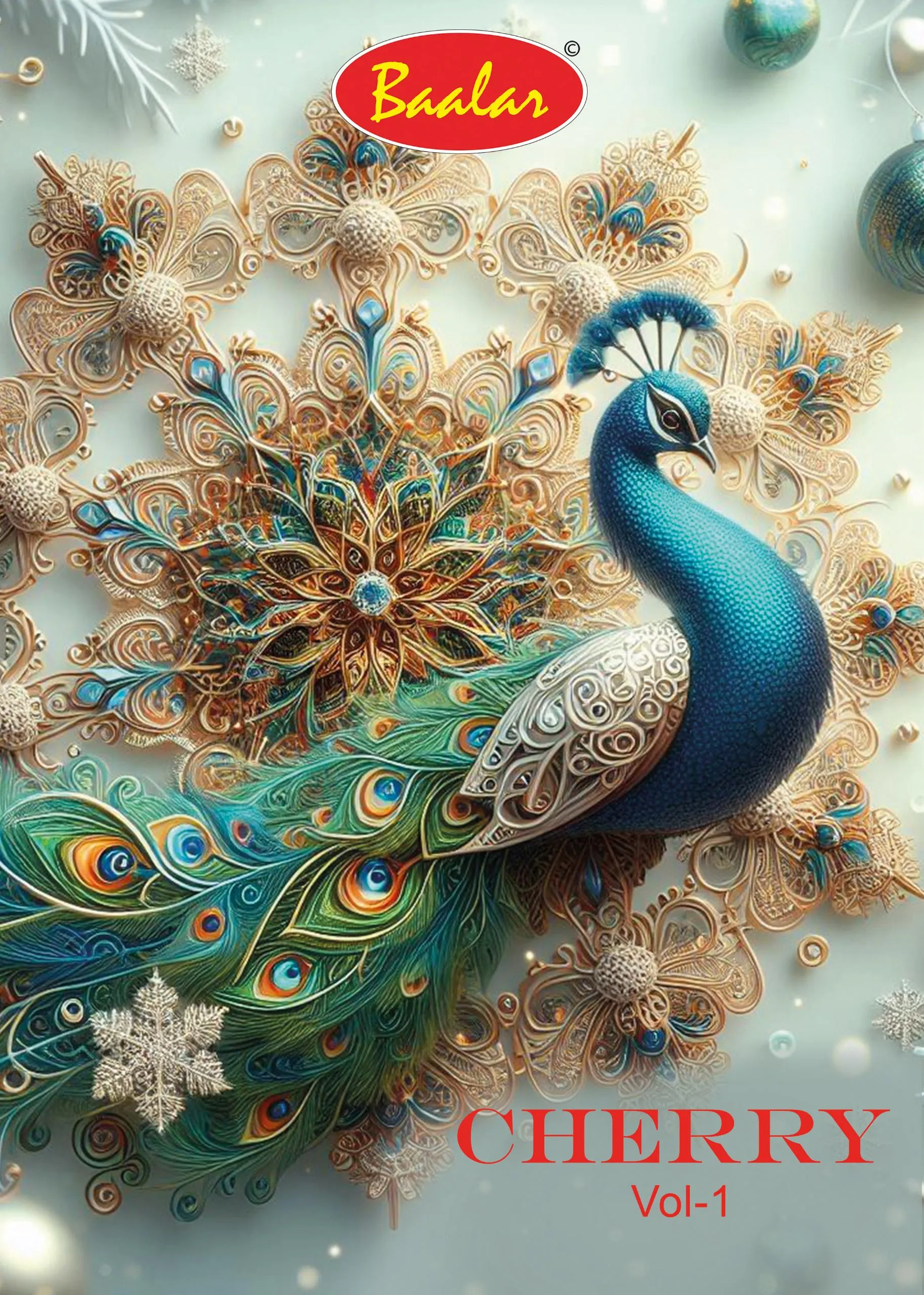 Baalar Cherry Vol 1 Unstitched Suits