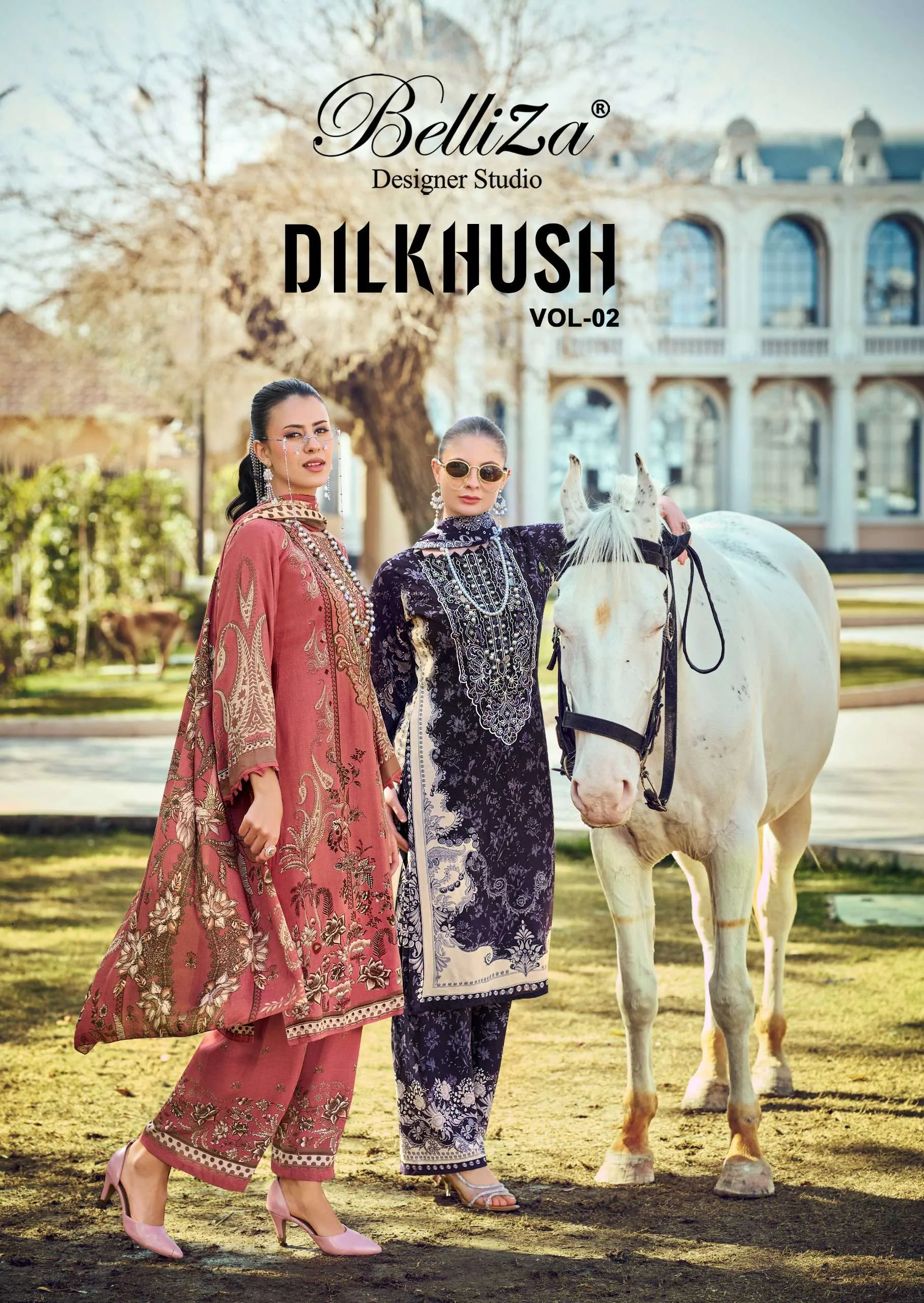 Belliza Designer Studio Dilkhush Vol 2 Semi Stitched Suits