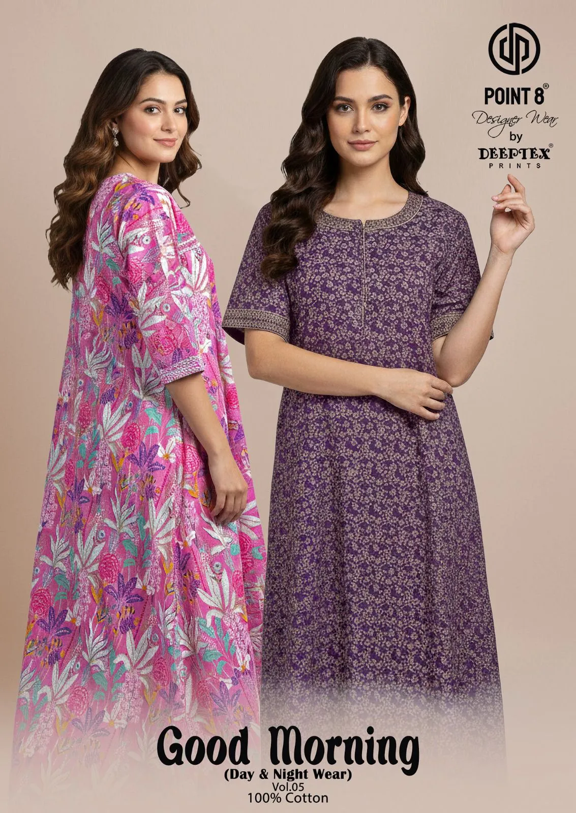 Deeptex Good Morning Vol 5 Unstitched Suits