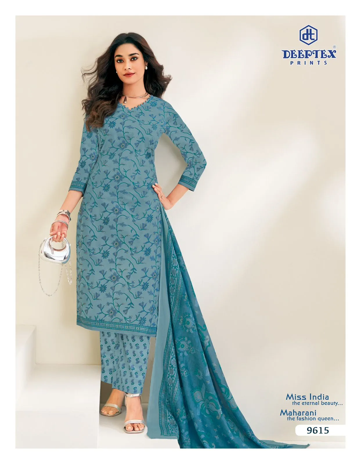 Deeptex Miss India Vol 96 Unstitched Suits