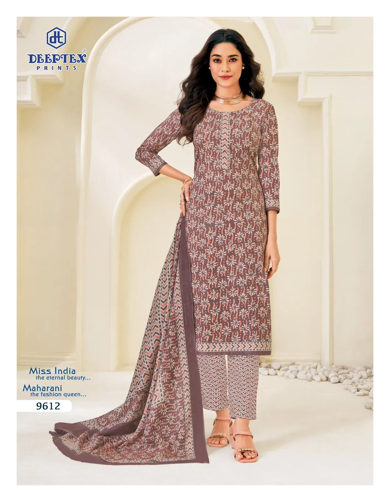 Deeptex Miss India Vol 96 Unstitched Suits