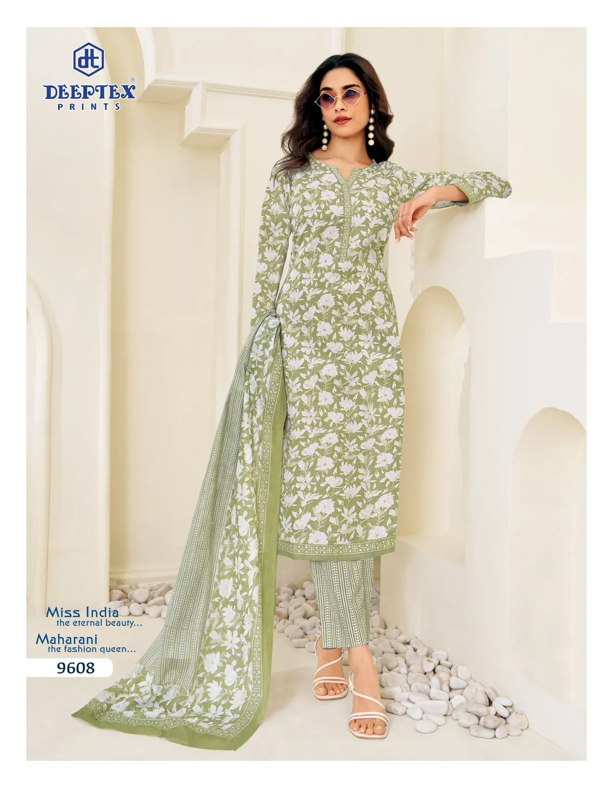 Deeptex Miss India Vol 96 Unstitched Suits
