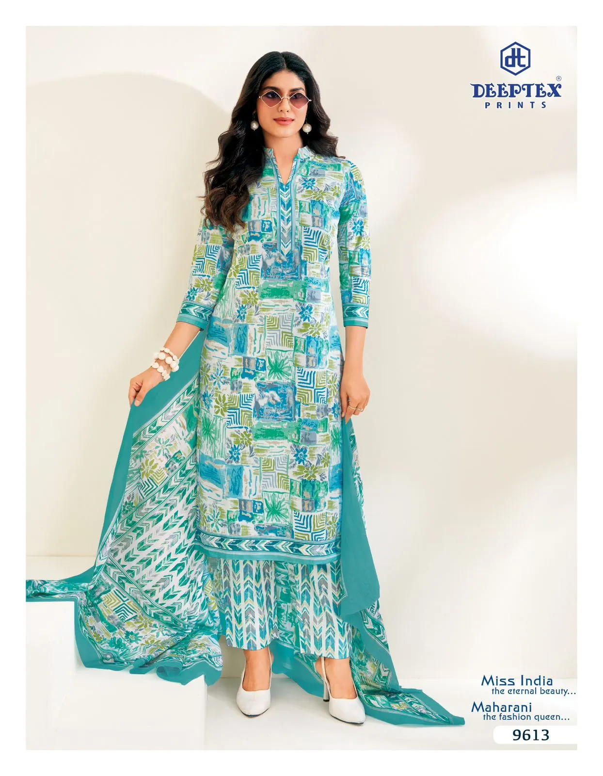 Deeptex Miss India Vol 96 Unstitched Suits