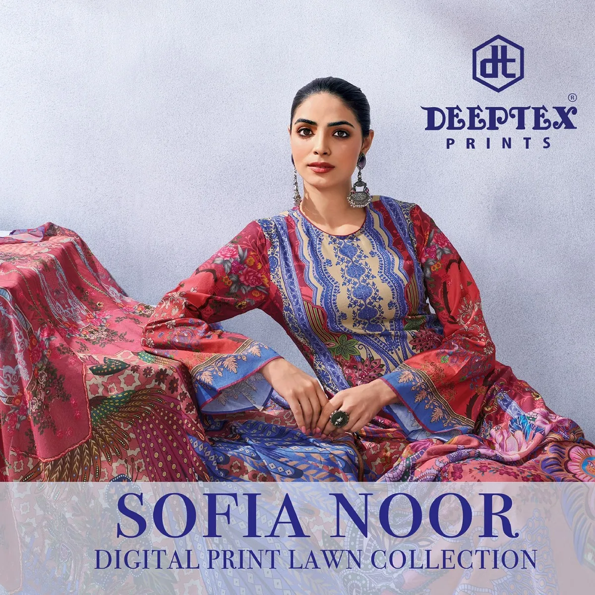 Deeptex Sofiya Noor Stitched Suits