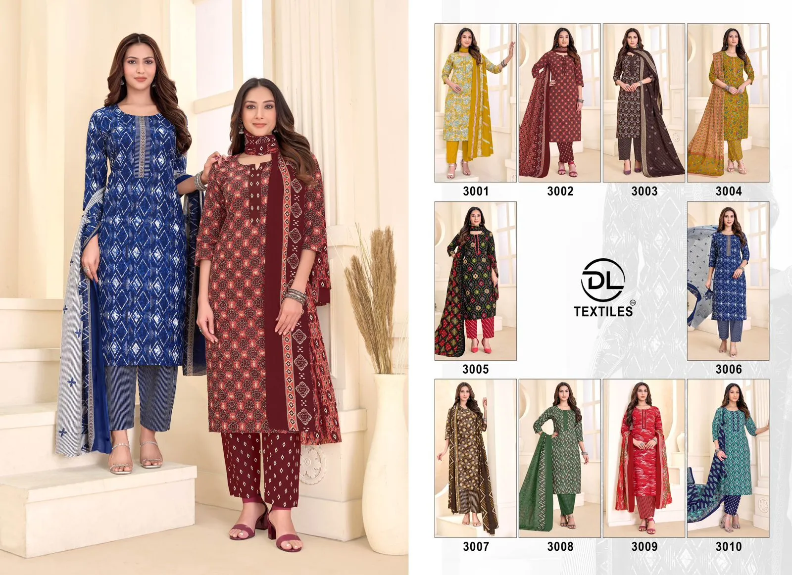 DL nayarang Vol 3 Stitched Suits