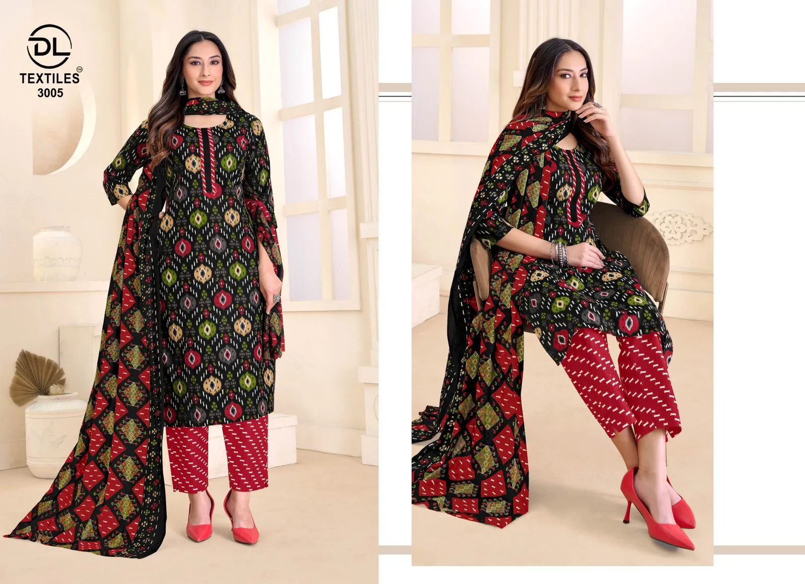 DL nayarang Vol 3 Stitched Suits