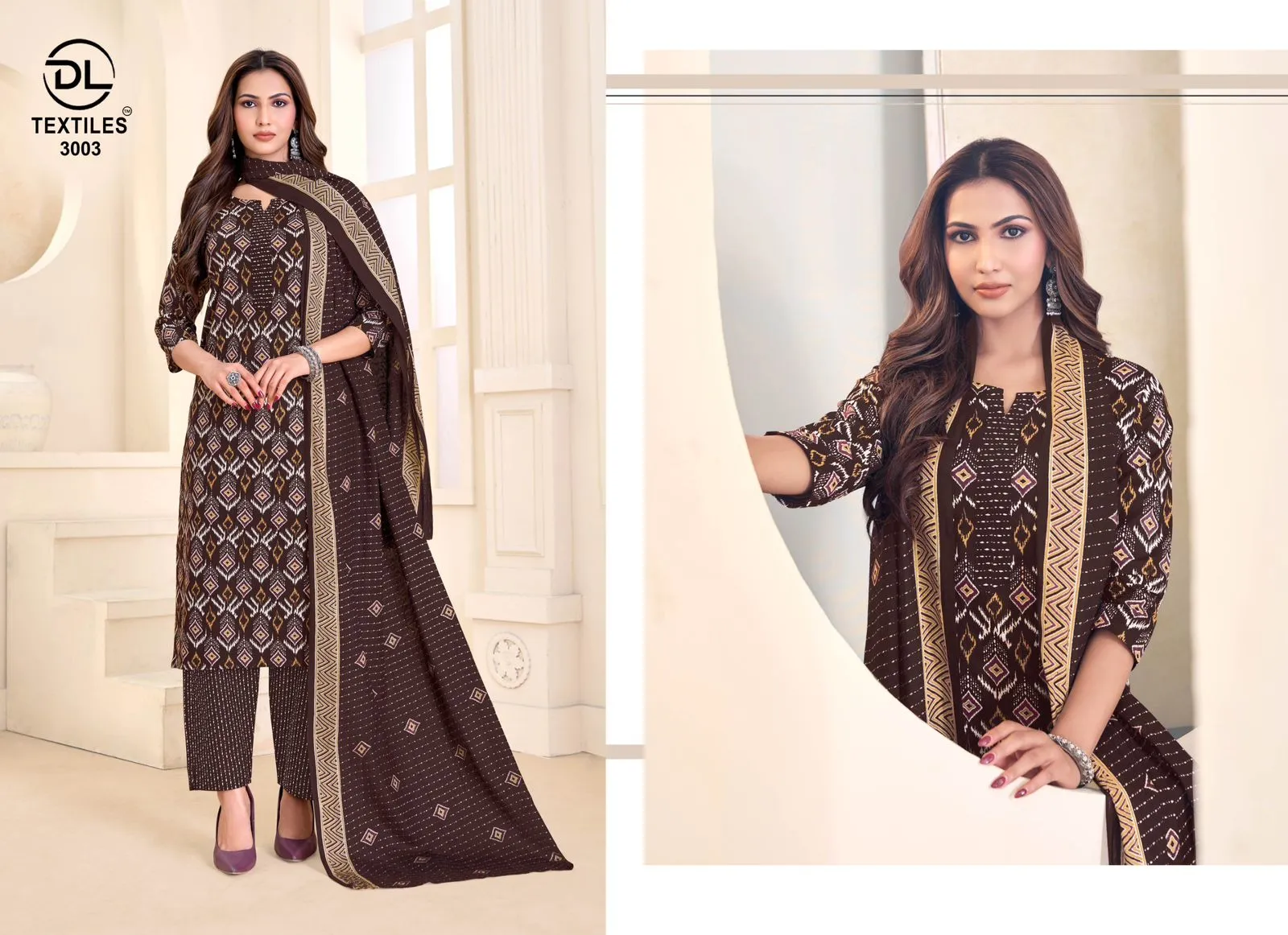 DL nayarang Vol 3 Stitched Suits