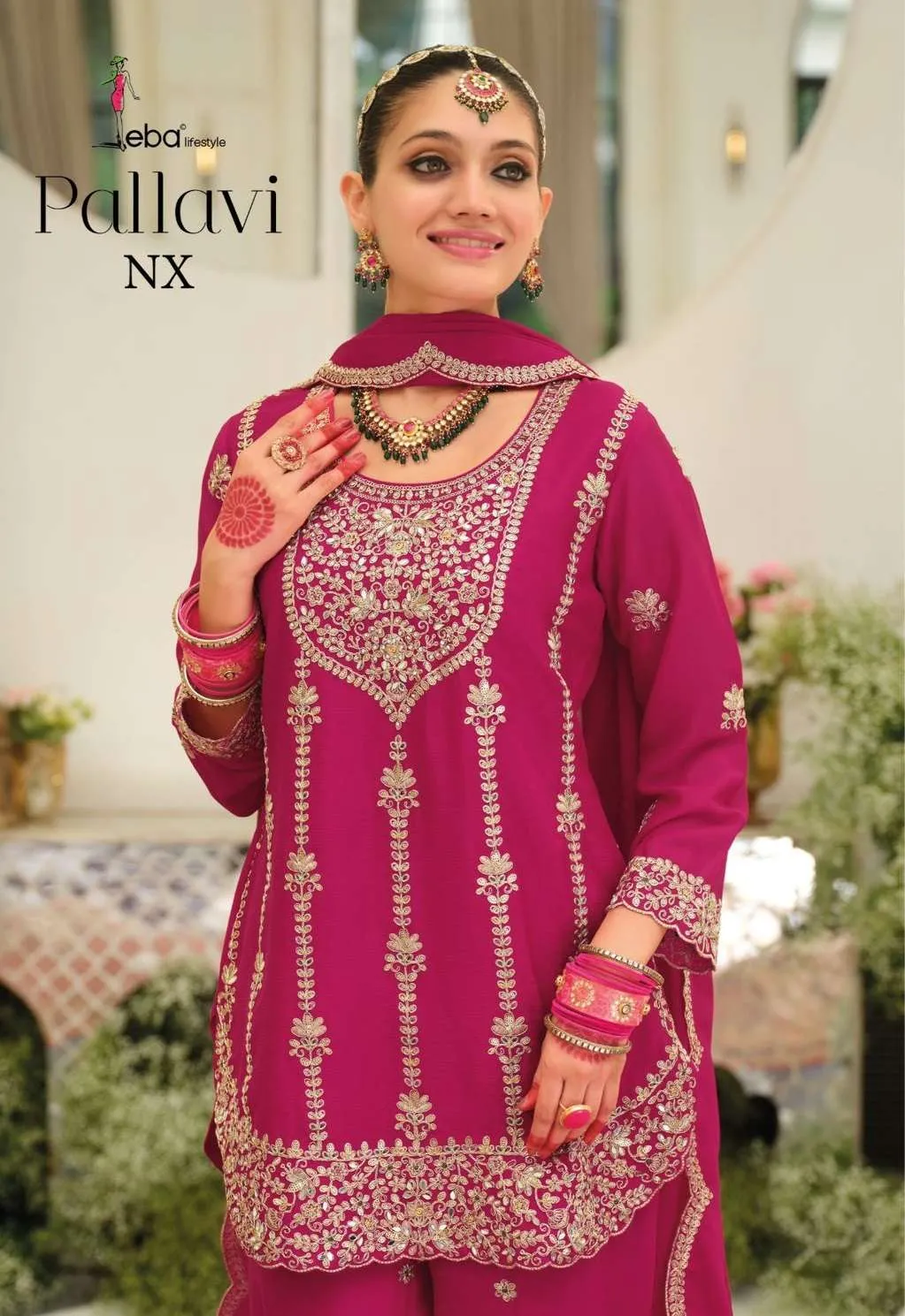 Eba Lifestyle Pallavi Nx Readymade Suits