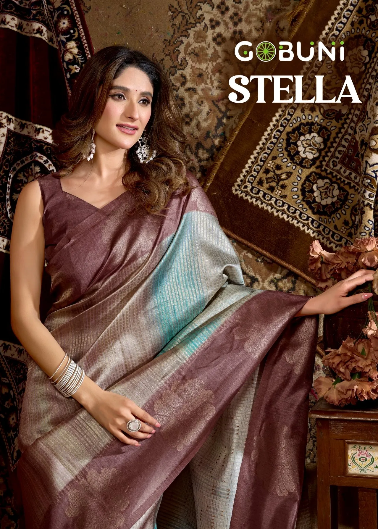 Gobuni Stella Soft Kota Silk Traditional Wear Saree Collection Sarees